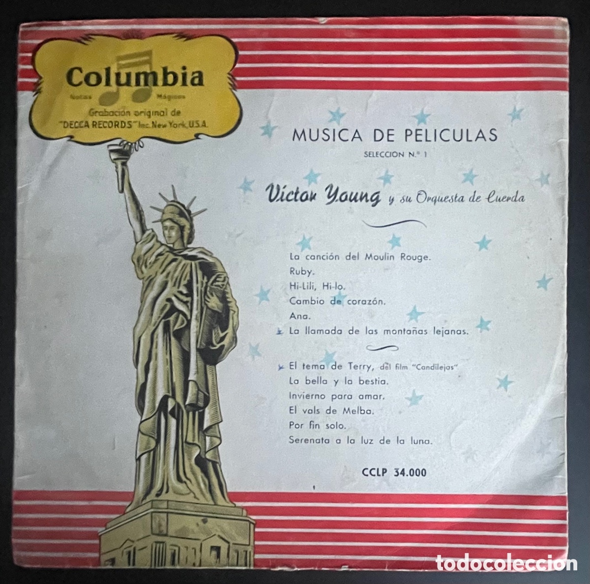 Discos de vinilo: Victor Young y su orquesta - Foto 1