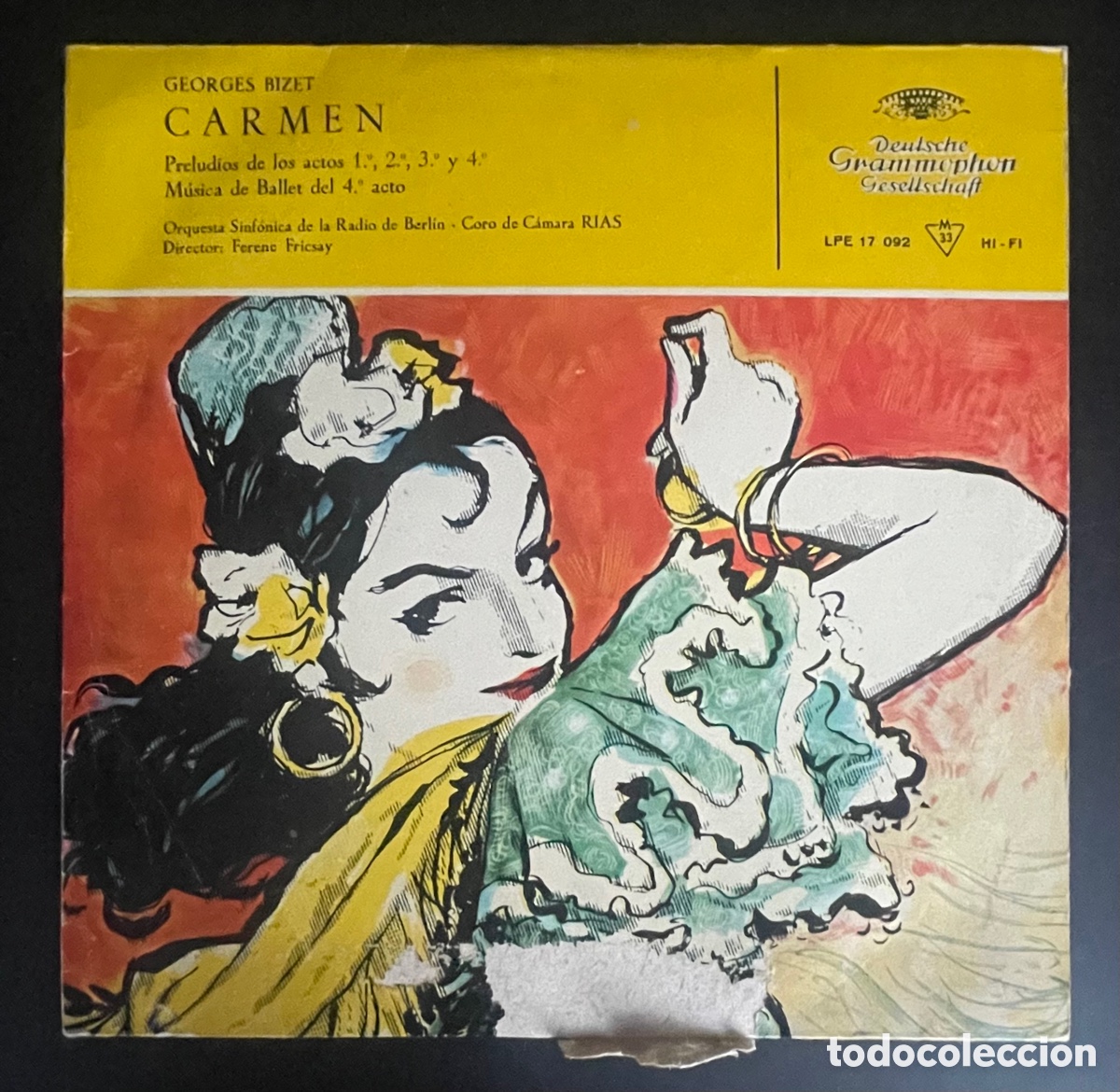 Vinyl records: Carmen orquestra