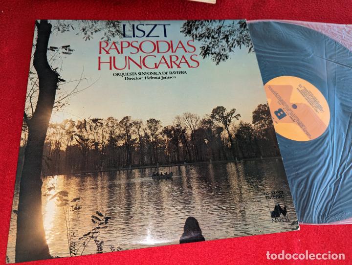Discos de vinilo: BAVIERA Dir;Jenssen LISZT Rapsodias hungaras LP 1978 Nevada ESPA&Ntilde;A SPAIN EX