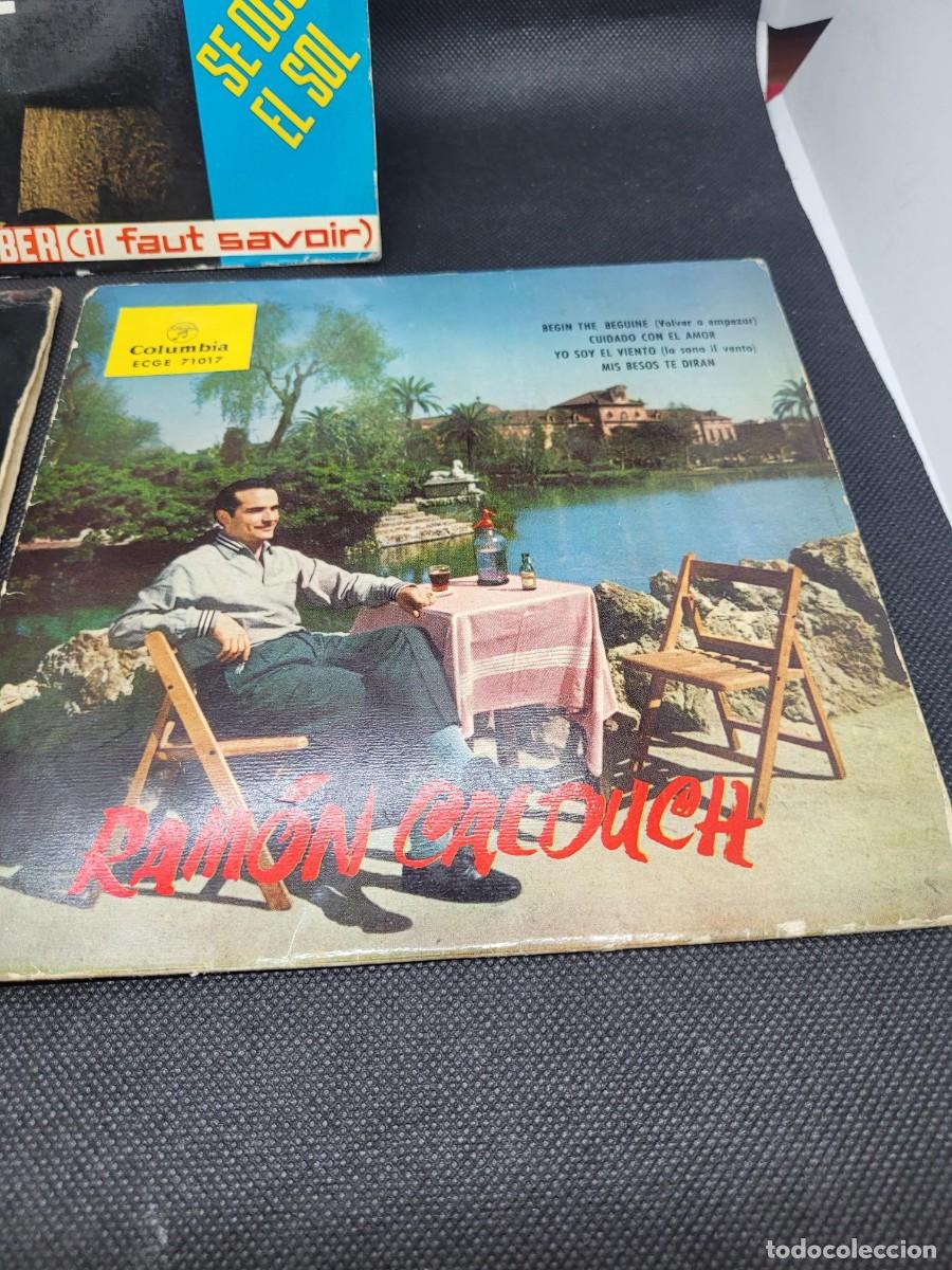 Discos de vinilo: 3 singles vinilo de RAMON CALDUCH - Foto 4