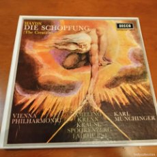 Discos de vinilo: HAYDN DIE SCHOPFUNG / R4 / VIENNA PHILHARMONIC / KARL MÜCHINGER. Lote 388067734