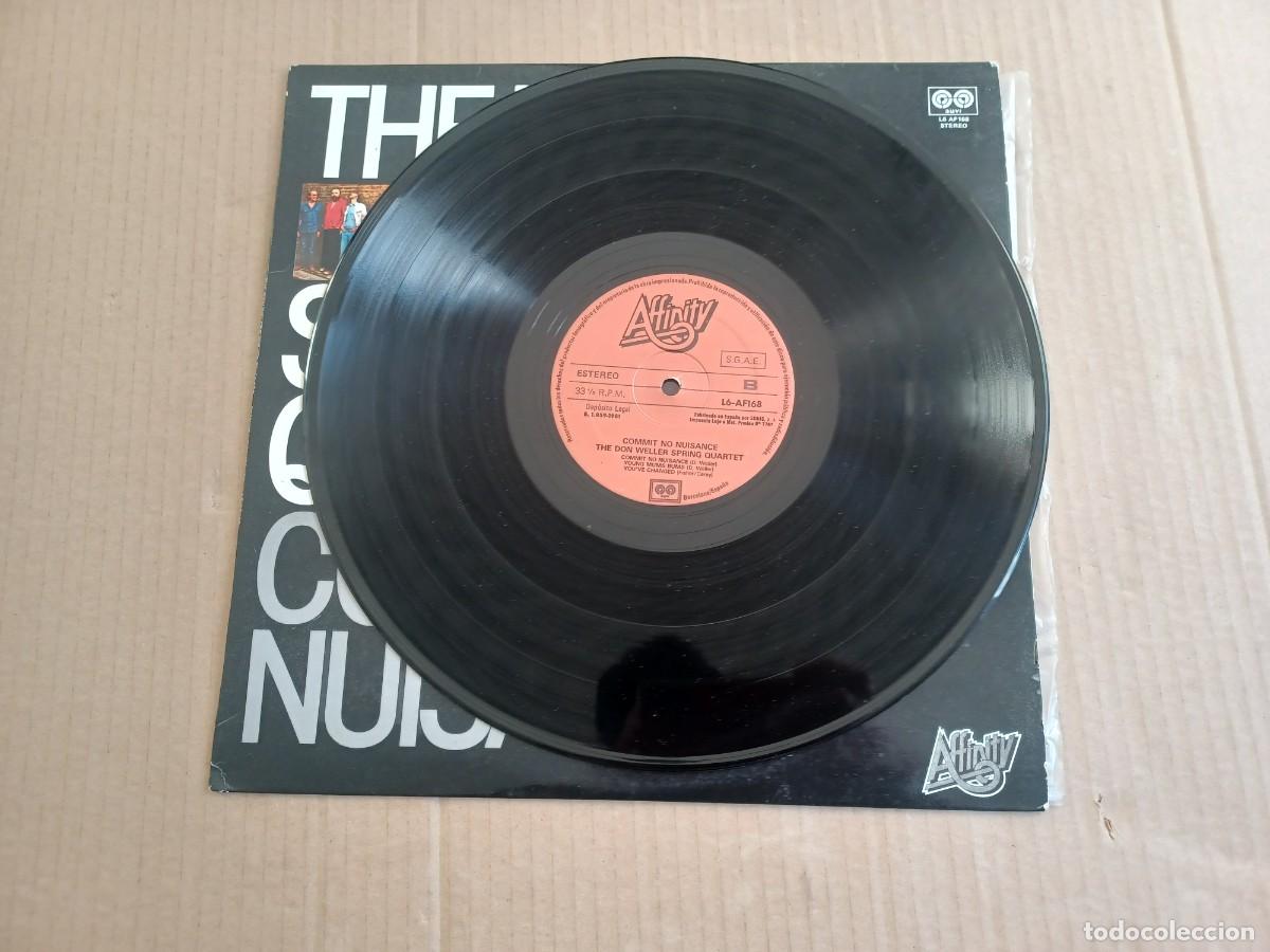 Discos de vinilo: THE DON WELLER SPRING QUARTET - COMMIT NO NUISANCE LP 1981 EDICION ESPA&Ntilde;OLA - Foto 4