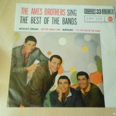 Discos de vinilo: AMES BROTHERS, THE - SING THE BEST OF THE BANDS -, EP, MOONLIGHT SERENADE + 3, AÑO 1961, RCA LPC-112