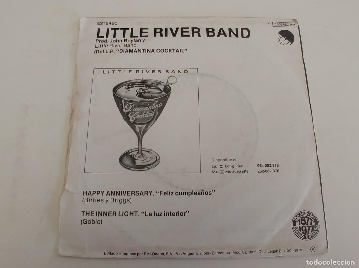 Discos de vinilo: LITTLE RIVER BAND-SINGLE HAPPY ANNIVERSARY - Foto 2