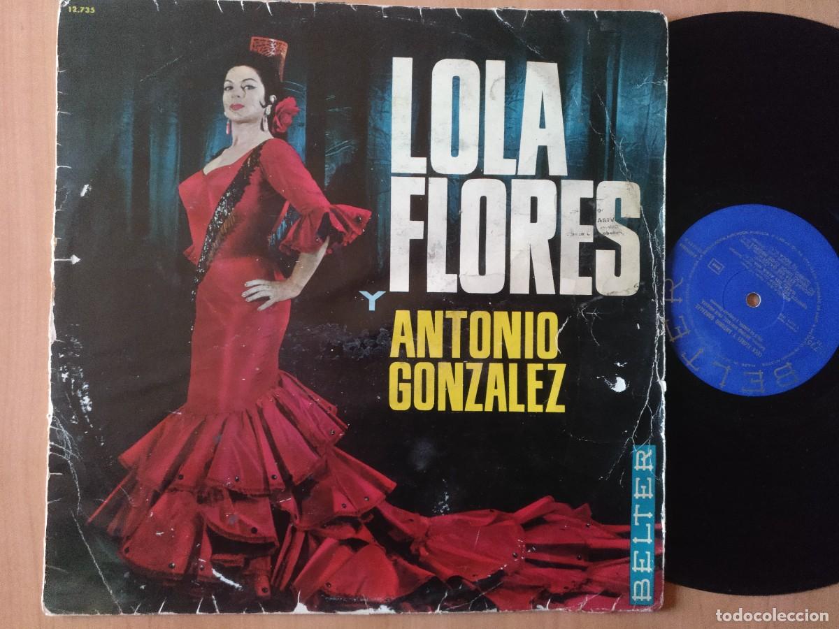 Discos de vinilo: LOLA FLORES Y ANTONIO GONZALEZ LP - Foto 1