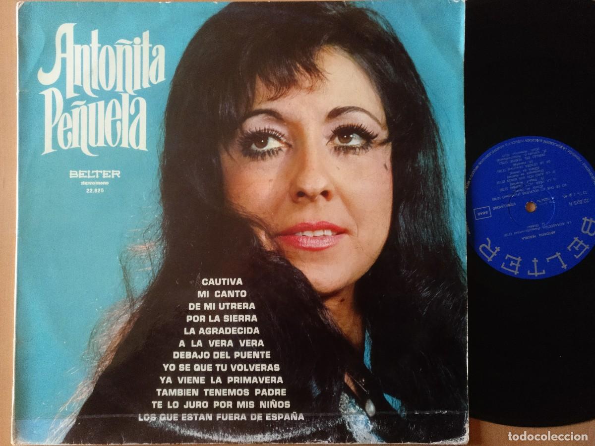 Discos de vinilo: ANTO&Ntilde;ITA PE&Ntilde;UELA CAUTIVA LP - Foto 1