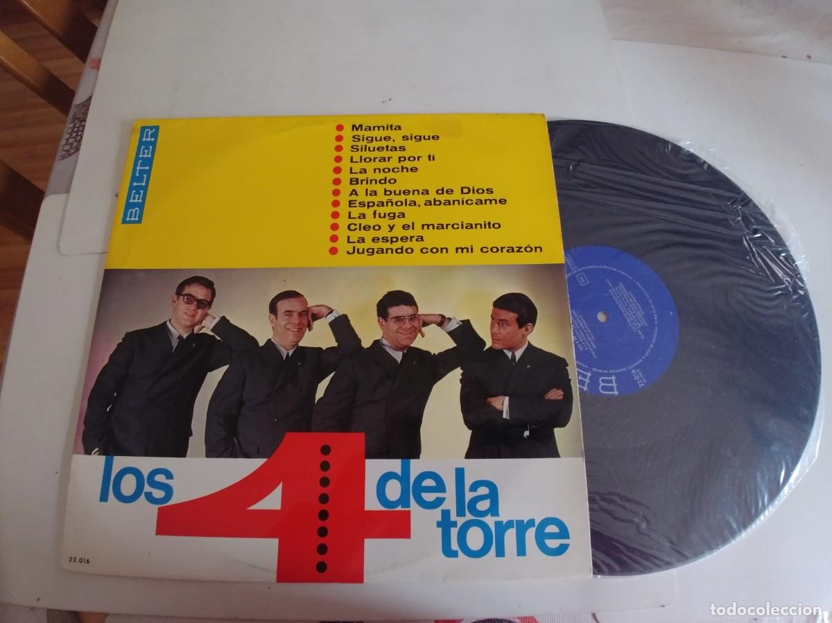 Discos de vinilo: LOS 4 DE LA TORRE-LP 1966-BUEN ESTADO - Foto 1