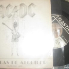 Discos de vinilo: AC/DC. PISTOLAS DE ALQUILER. LANDSLIDE ATLANTIC 1983 OG ESPAÑA LEA DESCRIPCION 16,00 €