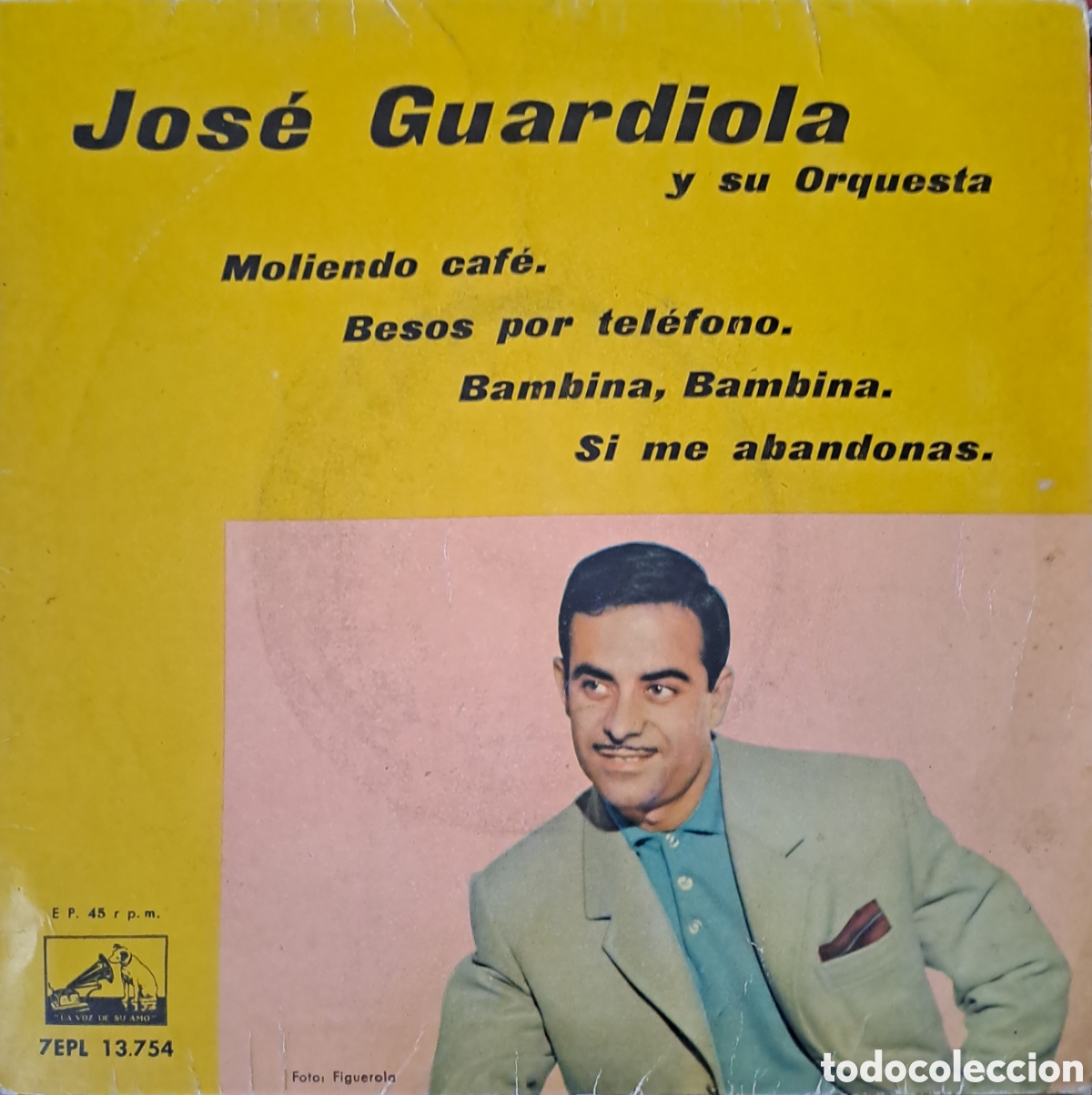 Discos de vinilo: ***Jos&eacute; Guardiola Y Su Orquesta*&nbsp;&ndash;&nbsp;Moliendo Caf&eacute;.. - Foto 1