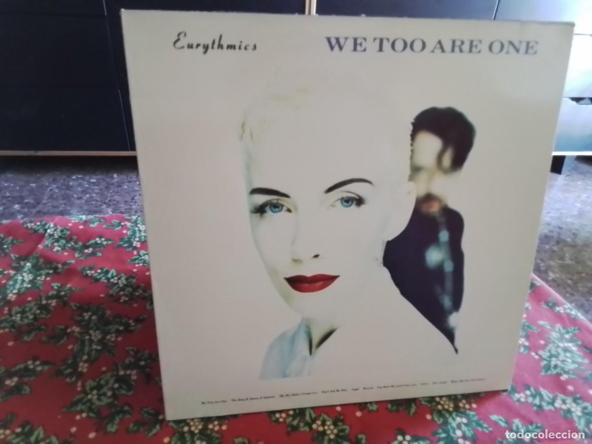 Dischi in vinile: Eurythmics &lrm;&ndash; We Too Are One / (ROCK, POP ROCK) album lp SPAIN 1989 VINILO MINT/COVER MINT