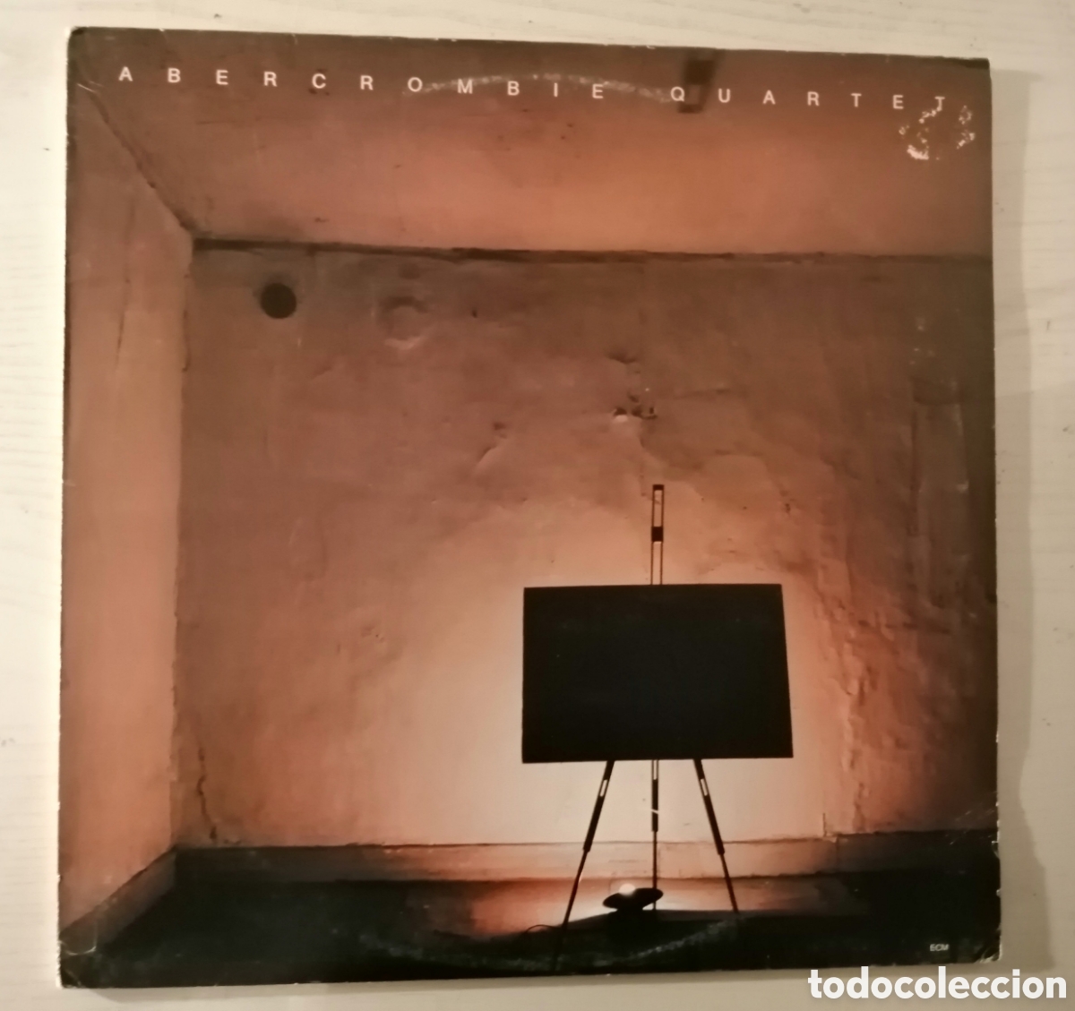 Discos de vinilo: ABERCROMBIE QUARTET : Idem. (LP. ECM /Edigsa, 1981). VINILO AZUL - Foto 1