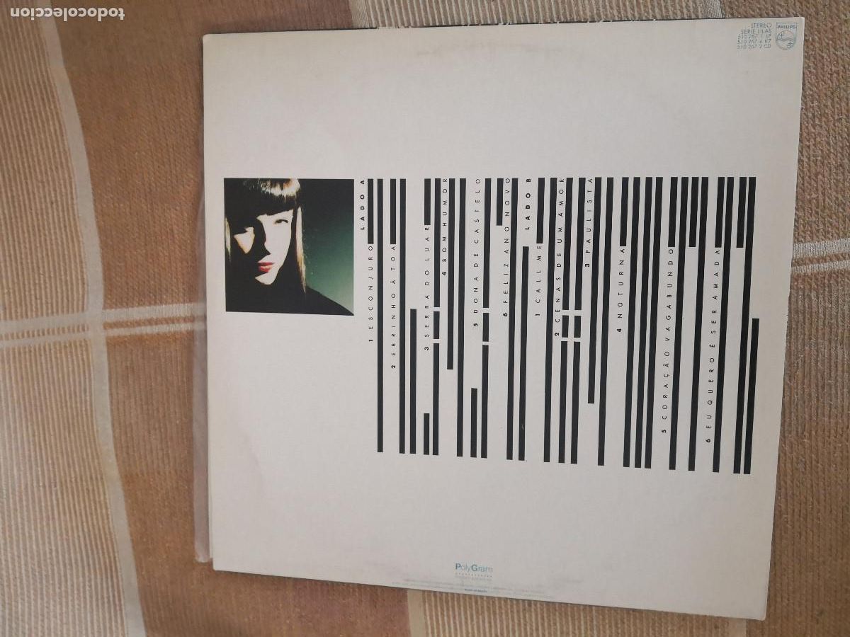 Discos de vinilo: LEILA PINHEIRO. OUTRAS CARAS. LP - Foto 2