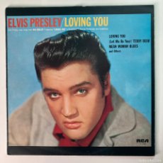 Discos de vinilo: ELVIS PRESLEY ‎– LOVING YOU, UK 1977 RCA VICTOR. Lote 388192944