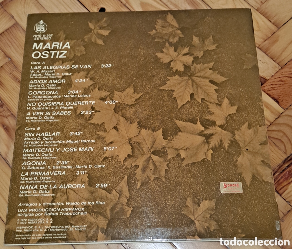 Discos de vinilo: Mar&iacute;a Ostiz - Foto 2
