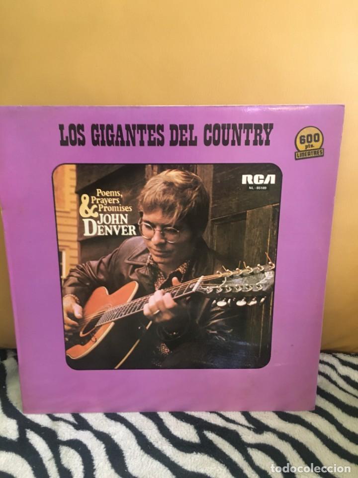 Discos de vinilo: John Denver &lrm;&ndash; Poems, Prayers & Promises - Foto 1