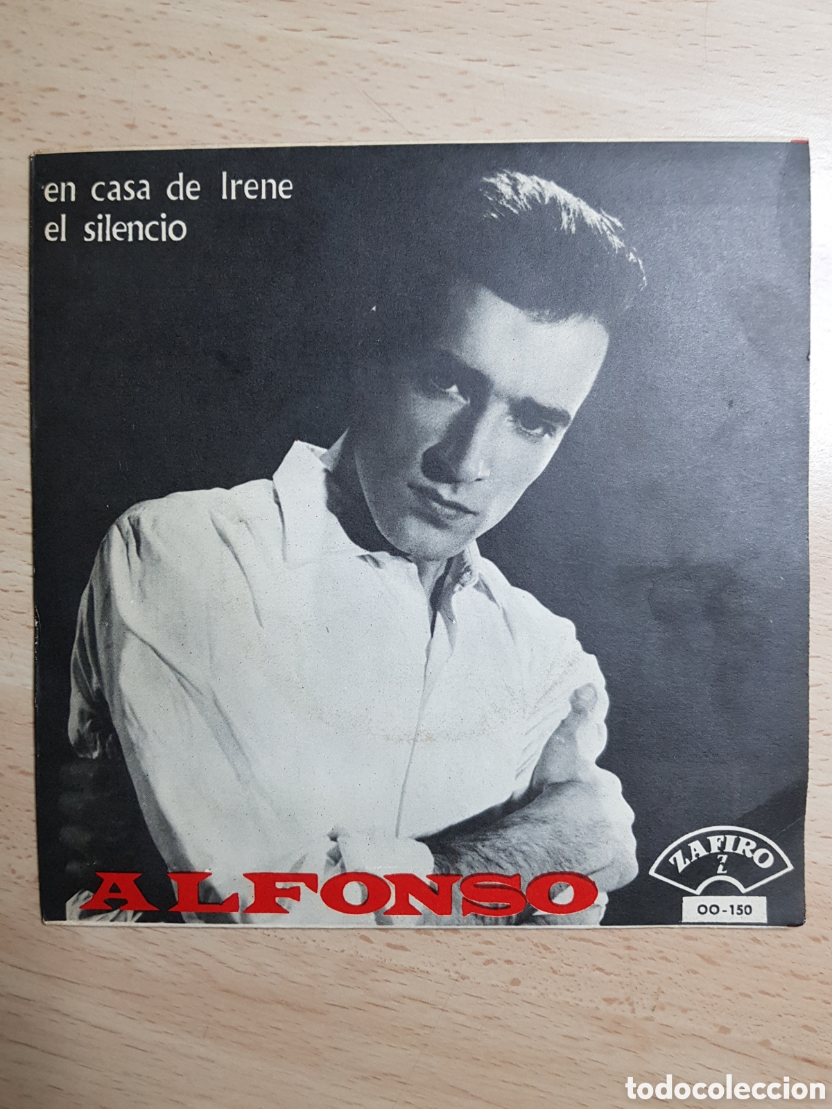 Discos de vinilo: Single 7&rdquo; Alfonso 1966 En casa de Irene + El silencio. - Foto 1