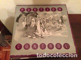 Discos de vinilo: PORTION CONTROL - THE GREAT DIVIDE LP LA CASERIA 1986 SYNTH POP - Foto 1