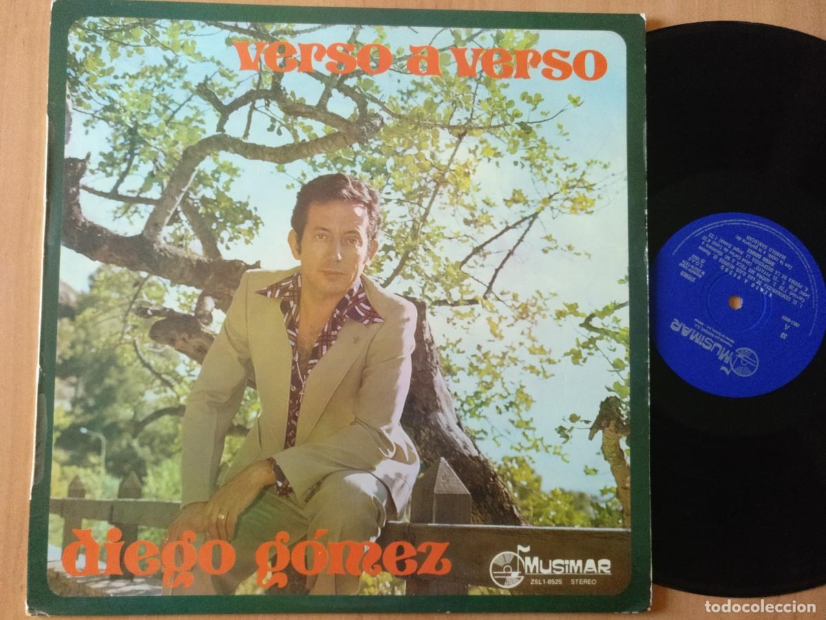 Discos de vinilo: DIEGO GOMEZ . VERSO A VERSO LP - Foto 1