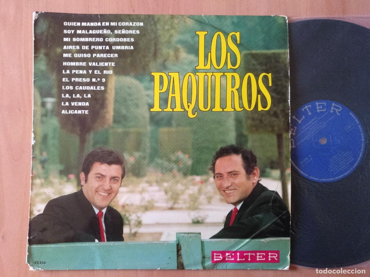 Discos de vinilo: LOS PAQUIROS LP - Foto 1