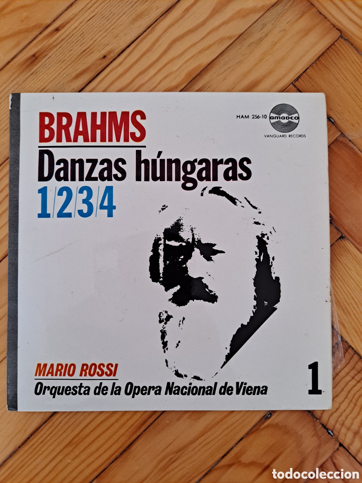 Discos de vinilo: BRAHMS Danzas h&uacute;ngaras - Foto 1