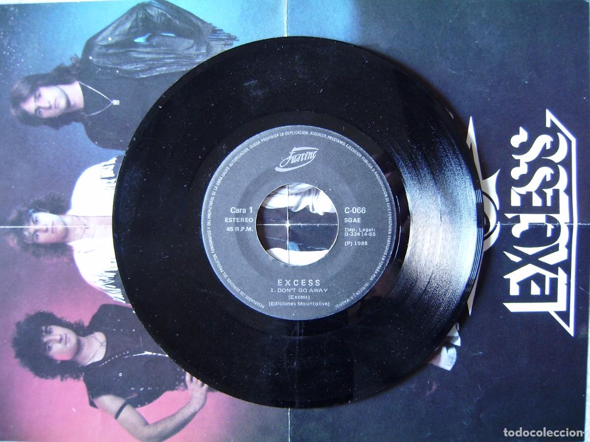 Discos de vinilo: EXCESS....PEDIDO MINIMO 5&euro; - Foto 1