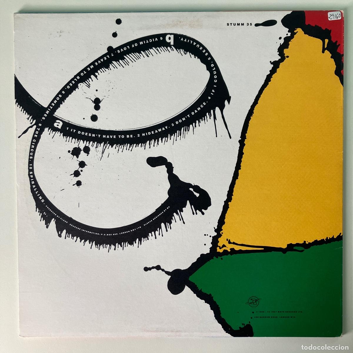 Discos de vinilo: Erasure &lrm;&ndash; The Circus, UK 1987 Mute* - Foto 2