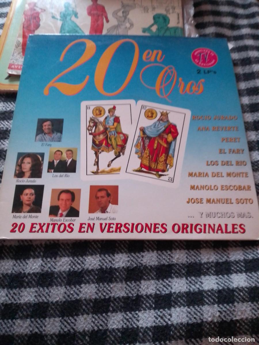 Discos de vinilo: 20 en oros Disco II versiones originales - Foto 1