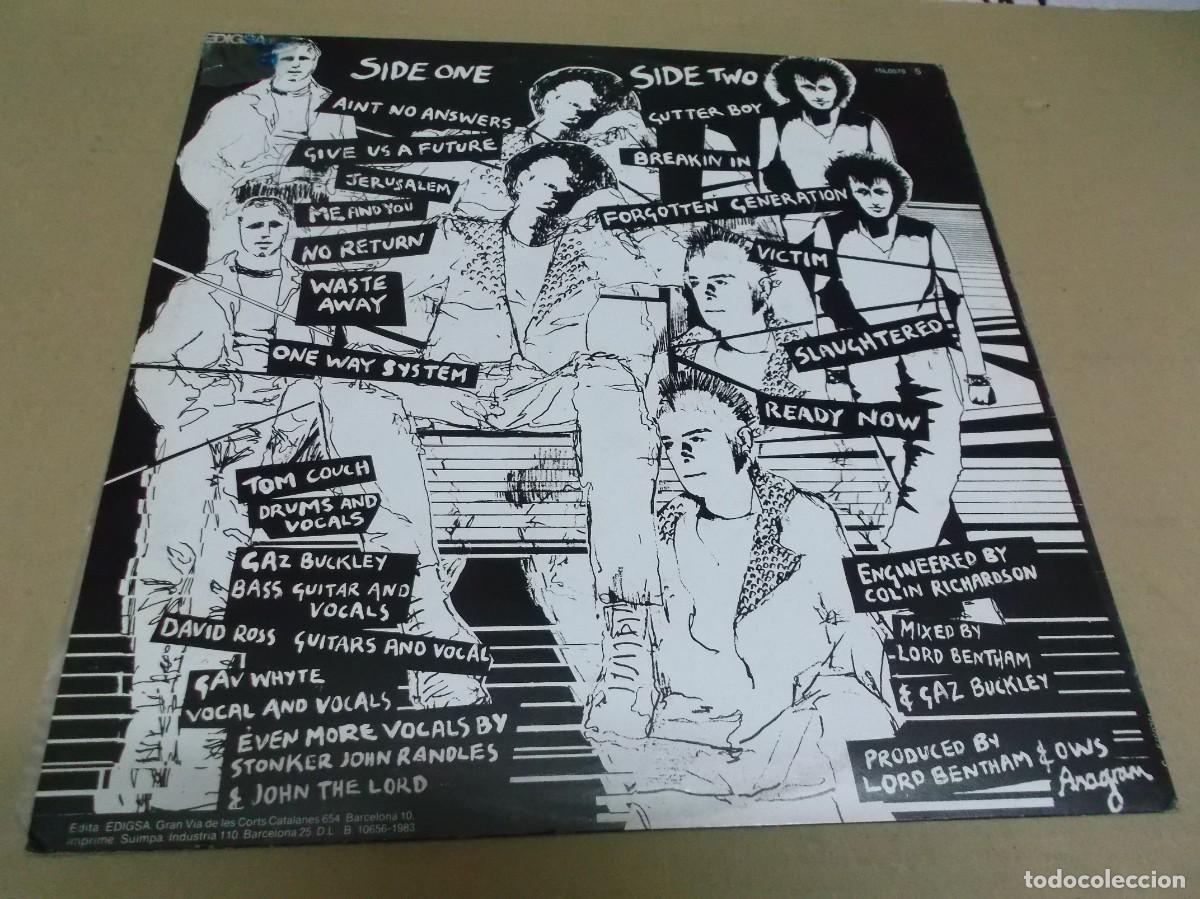 Discos de vinilo: ONE WAY SYSTEM (LP) ALL SYSTEMS GO A&Ntilde;O 1983 - Foto 2