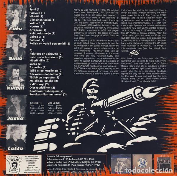 Discos de vinilo: Kohu-63 &ndash; Sotaa 81/82 - Foto 2