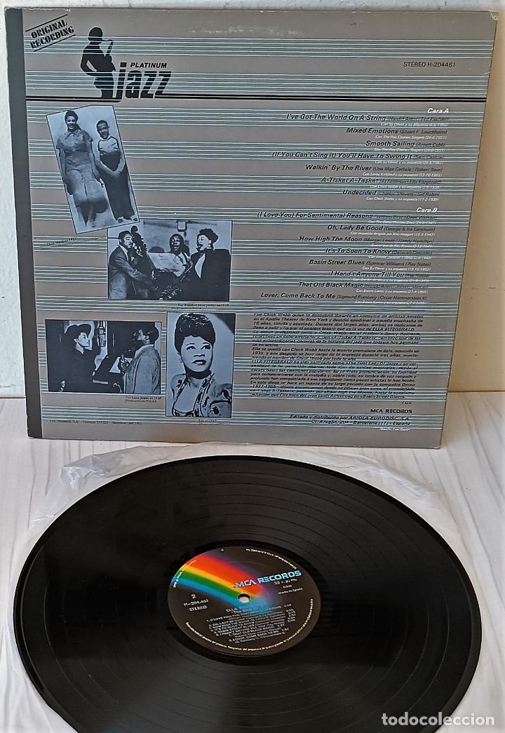 Discos de vinilo: ELLA FITZGERALD - THE BEST MCA - 1982 - Foto 2