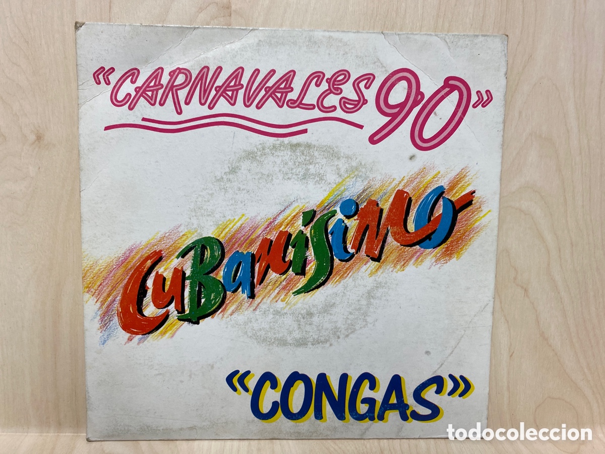 Discos de vinilo: Cubanisimo - Carnavales 90 (7&rdquo;, Single) - Foto 1