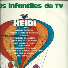 Discos de vinilo: EXITOS INFANTILES DE TELEVISION HEIDI. Lote 388326224