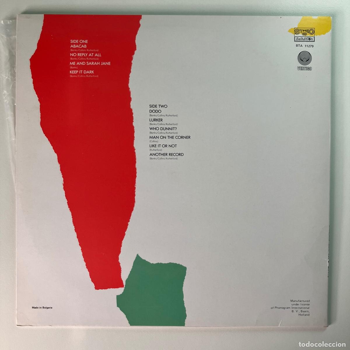 Discos de vinilo: Genesis &lrm;&ndash; Abacab, Bulgaria 1984 Балкантон - Foto 2