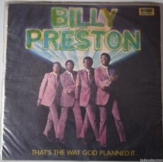 Discos de vinilo: BILLY PRESTON... THAT'S THE WAY GOD PLANNED IT. (APPLE RECORDS 1970) URUGUAY. SOUL.