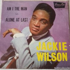 Discos de vinilo: JACKIE WILSON - 7” USA 1960 - AM I THE MAN // ALONE AT LAST - BRUNSWICK 9-55170. Lote 388365354