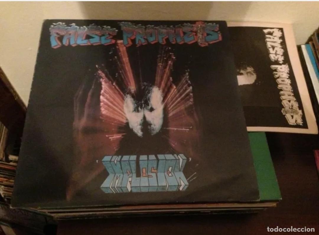 Discos de vinilo: FALSE PROPHETS - IMPLOSION LP + BOOKLET - ALTERNATIVE TENTACLES 1989 PUNK HARDCORE - Foto 1