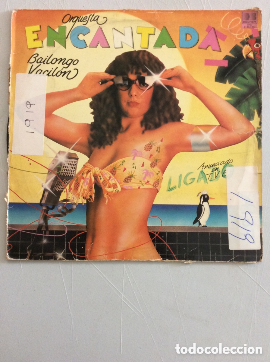 Discos de vinilo: Orquesta Encantada. Bailongo Vacil&oacute;n. - Foto 1