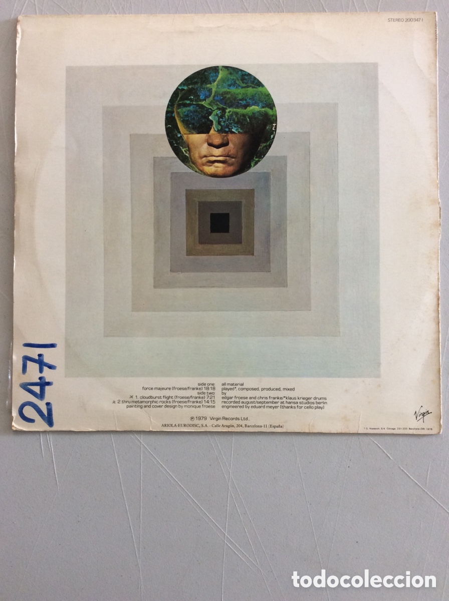 Discos de vinilo: Tangerine Dream. Force majeure. - Foto 2