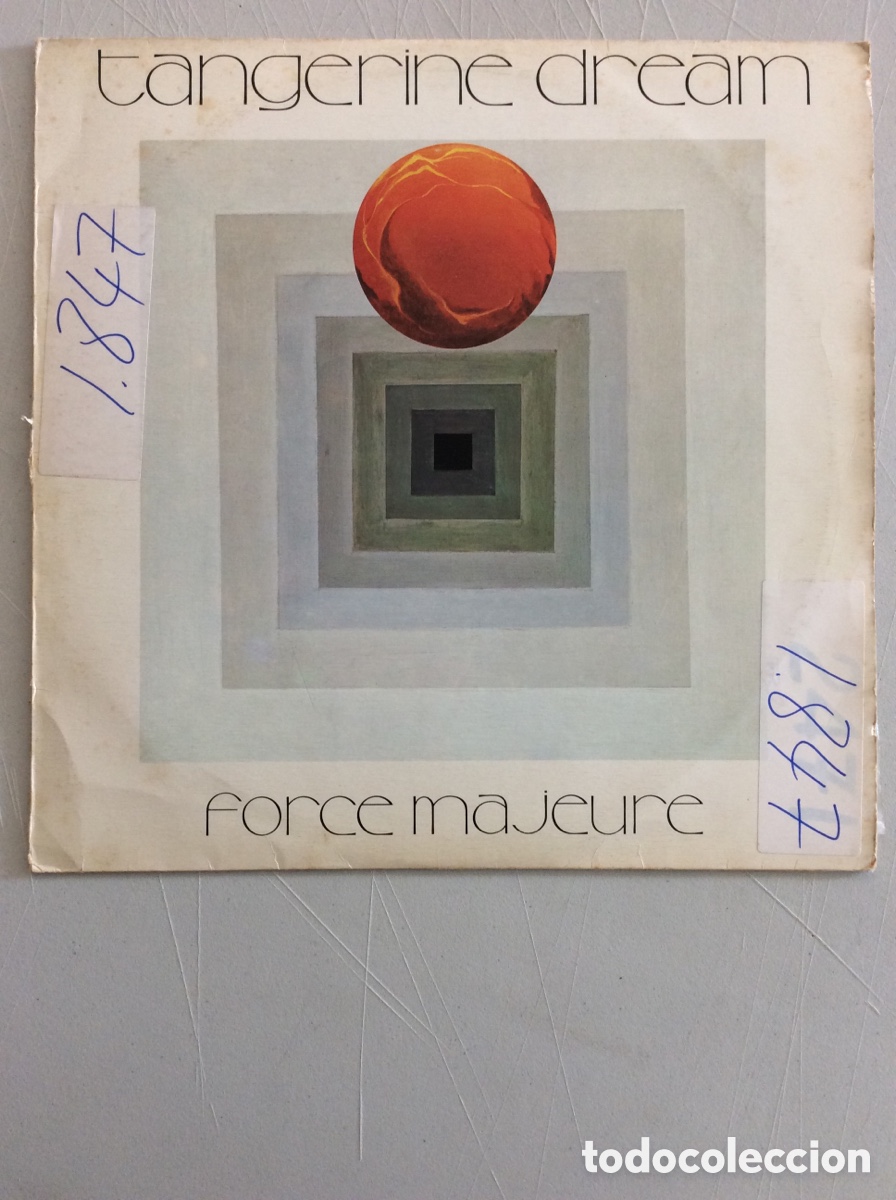 Discos de vinilo: Tangerine Dream. Force majeure. - Foto 1
