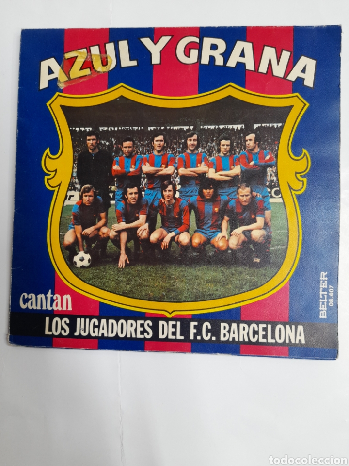 Discos de vinil: AZUL Y GRANA.
