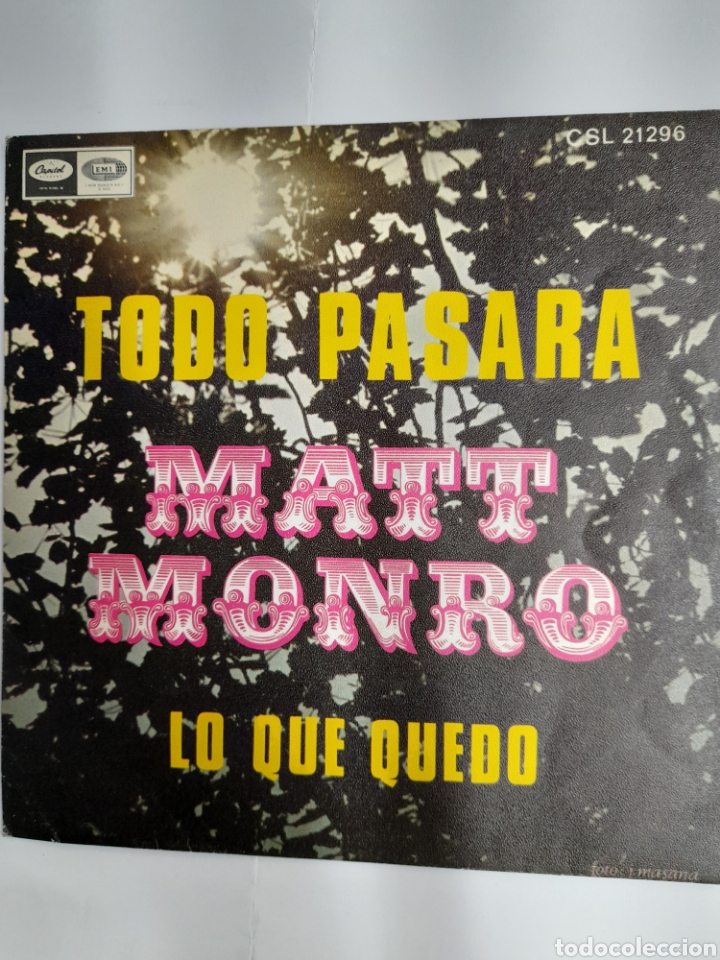 Discos de vinilo: NATT MONRO. - Foto 1