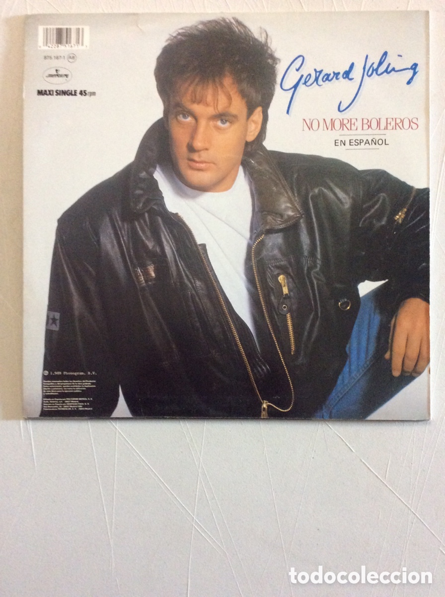 Discos de vinilo: Gerard Joling. No more boleros. En espa&ntilde;ol. - Foto 2
