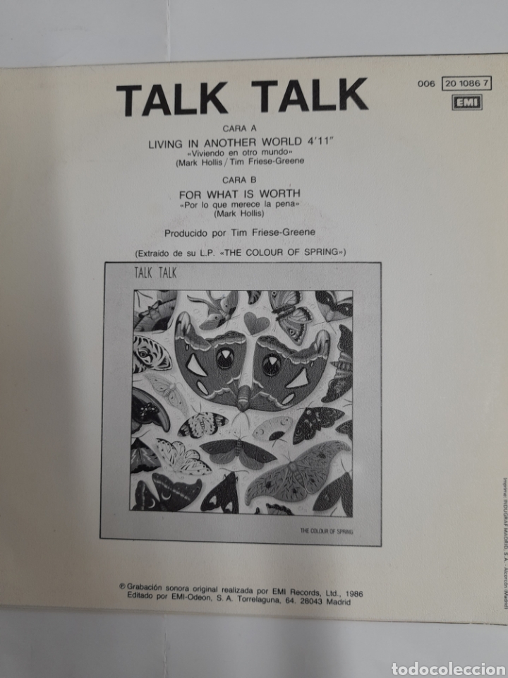 Discos de vinilo: TALK TALK. Living in another World. - Foto 2