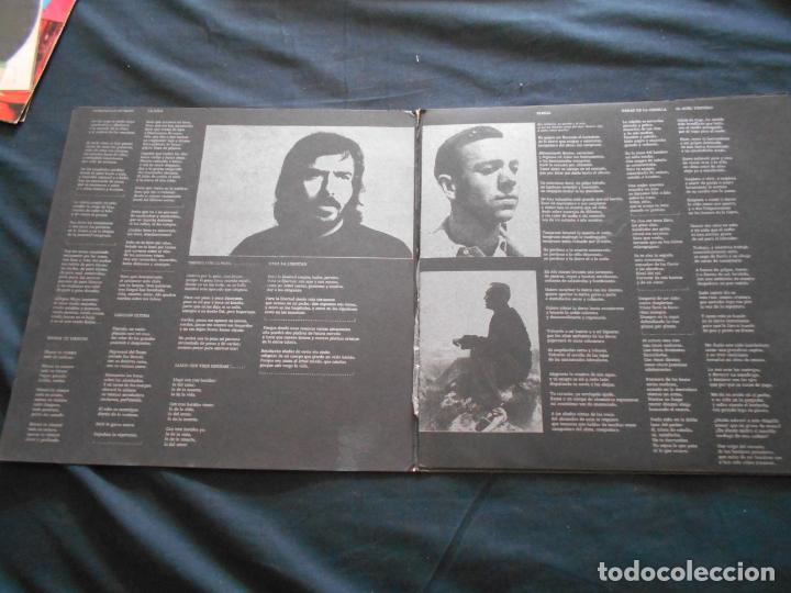 Discos de vinilo: LP JOAN MANUEL SERRAT A MIGUEL HERNANDEZ - Foto 2