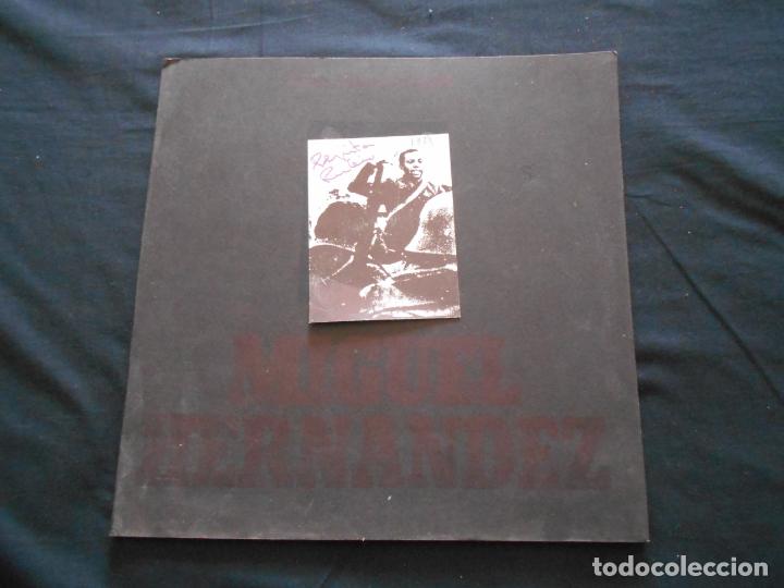 Discos de vinilo: LP JOAN MANUEL SERRAT A MIGUEL HERNANDEZ - Foto 1