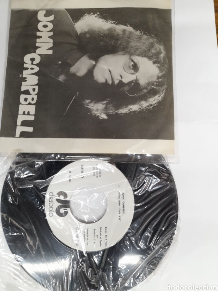 Discos de vinilo: John Campbell. Coming into town. VINILO - Foto 1