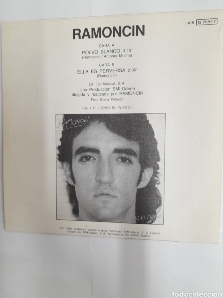 Discos de vinilo: RAMONCIN. Polvo Blanco. VINILO - Foto 2