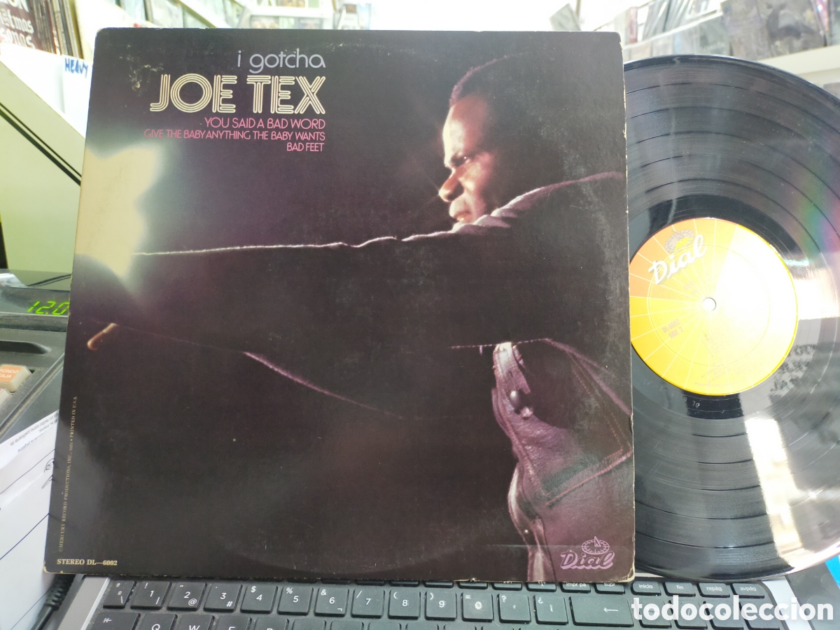 Discos de vinilo: Joe tex LP i gotcha u.s.a. 1972 - Foto 1