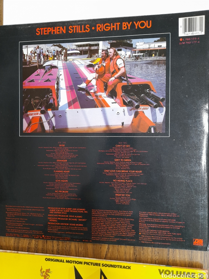 Discos de vinilo: STEPHEN STILLS. Right by you. VINILO - Foto 2
