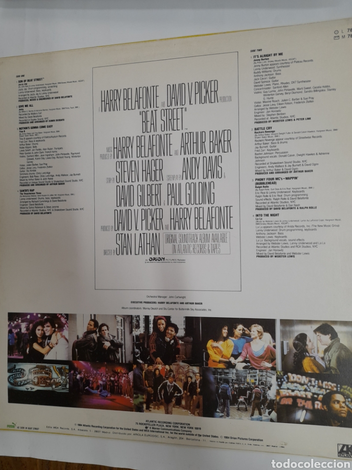 Discos de vinilo: BEAT STREET. Vol 2. VINILO - Foto 2